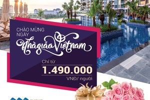 Chương trình “Thay lời tri ân” ưu đãi đặc biệt dành cho các thầy, cô giáo nhân dịp 20/11 