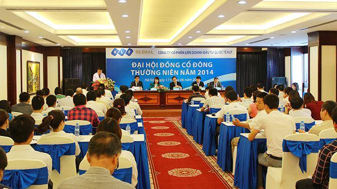 Đại hội cổ đông 2014 KLF thành công tốt đẹp